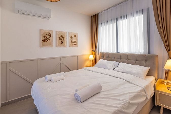 3-комнатные апартаменты 68 м² с террасой 13 м² в элитном комплексе в 100 метрах от пляжа - фото № 34