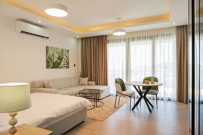 Студия пентхаус 71 м² с террасой на крыше в 400 метрах от моря! - фото № 4