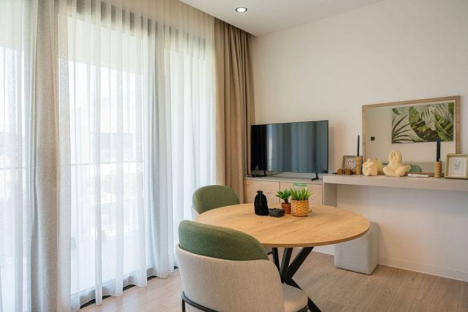 Студия пентхаус 71 м² с террасой на крыше в 400 метрах от моря! - фото № 5