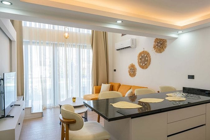 2-комнатные апартаменты loft 72 м² в 400 метрах от моря! - фото № 4
