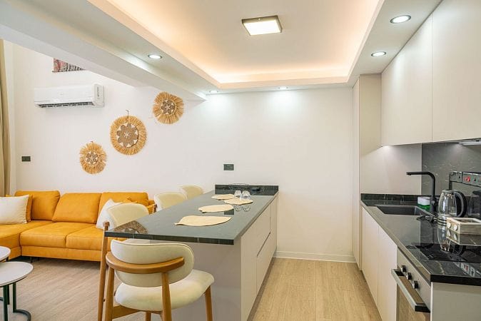 2-комнатные апартаменты loft 72 м² в 400 метрах от моря! - фото № 5