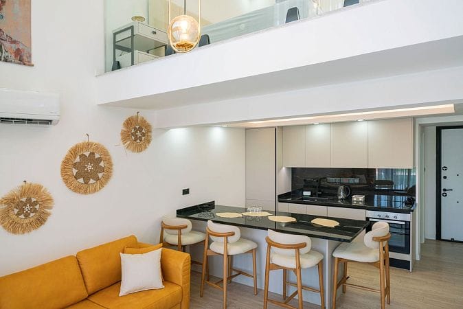 2-комнатные апартаменты loft 72 м² в 400 метрах от моря! - фото № 6