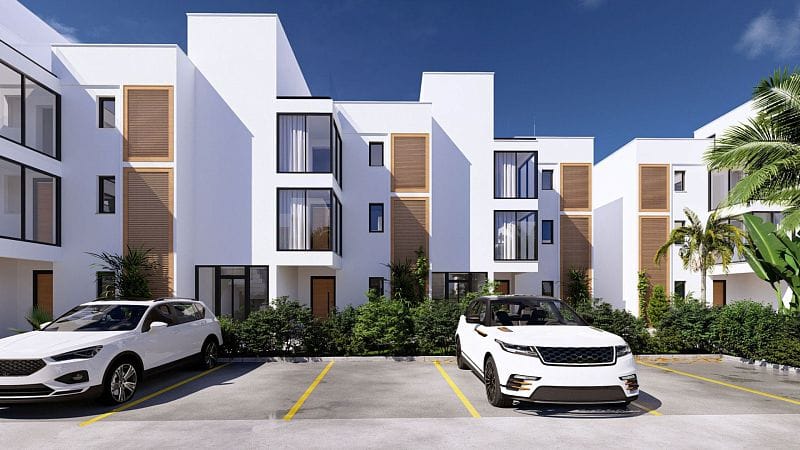 2-комнатные апартаменты 93 м² с двумя террасами и бассейном в 300 метрах от моря! - фото № 20
