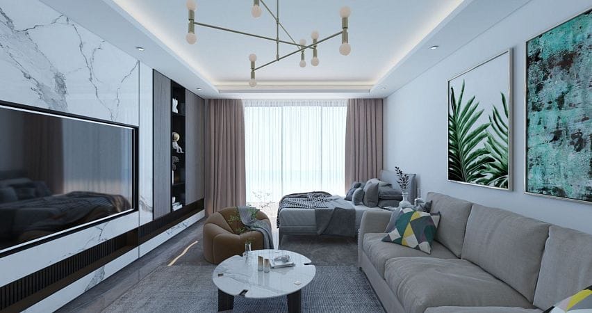 Студия 58 м² с балконом в 800 м от пляжа - фото № 5
