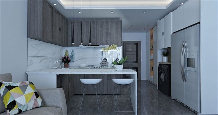 Студия 58 м² с балконом в 800 м от пляжа - фото № 6