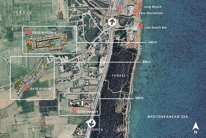 Студия 58 м² с балконом в 800 м от пляжа - фото № 32