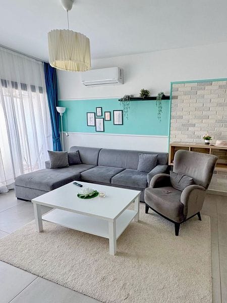 3-комнатные апартаменты 76 м² с балконом 8 м², мебелью и техникой в курортном комплексе - фото № 7