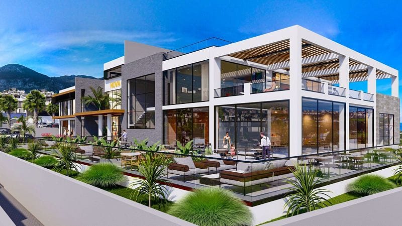 2-комнатные апартаменты 78 м² с террасой 9 м² в курортном комплексе с богатой инфраструктурой - фото № 1