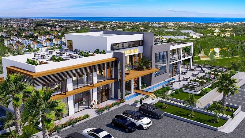 2-комнатные апартаменты 78 м² с террасой 9 м² в курортном комплексе с богатой инфраструктурой - фото № 2