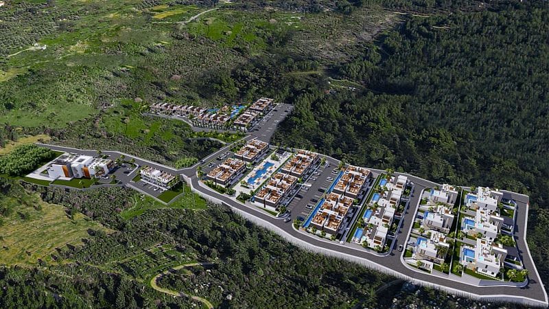 2-комнатные апартаменты 78 м² с террасой 9 м² в курортном комплексе с богатой инфраструктурой - фото № 26