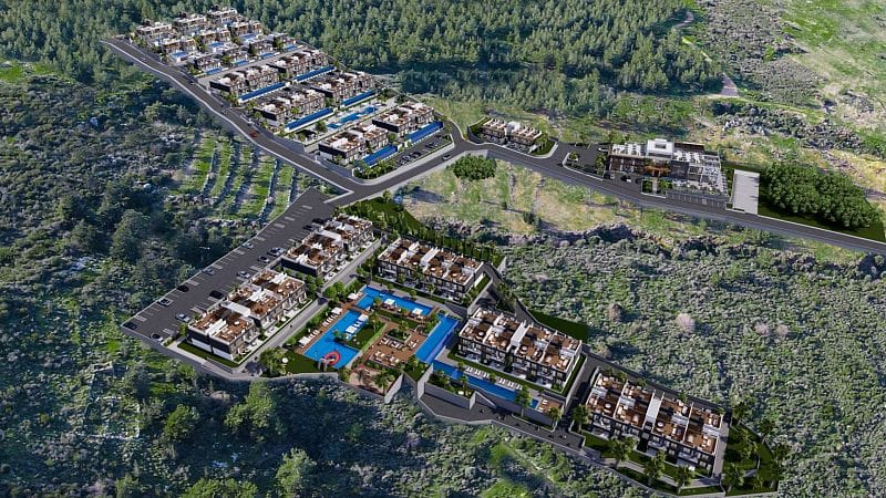 2-комнатные апартаменты 78 м² с террасой 9 м² в курортном комплексе с богатой инфраструктурой - фото № 28