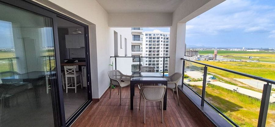 2-комнатные апартаменты 60 м² с балконом 11 м² в курортном комплексе - фото № 8