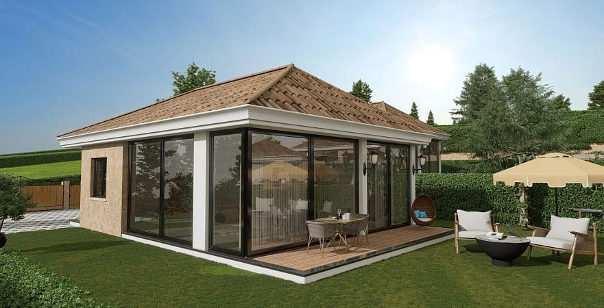 3-комнатная вилла 107 м² с земельным участком 400 м² в сосновом лесу! - фото № 6