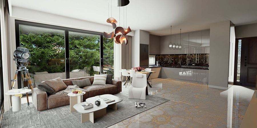 3-комнатная вилла 107 м² с земельным участком 400 м² в сосновом лесу! - фото № 10