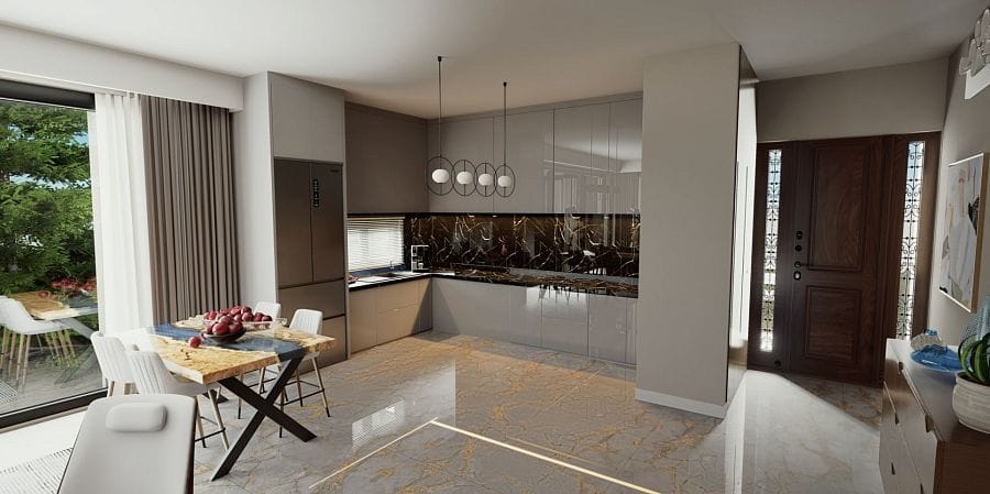 3-комнатная вилла 107 м² с земельным участком 400 м² в сосновом лесу! - фото № 11