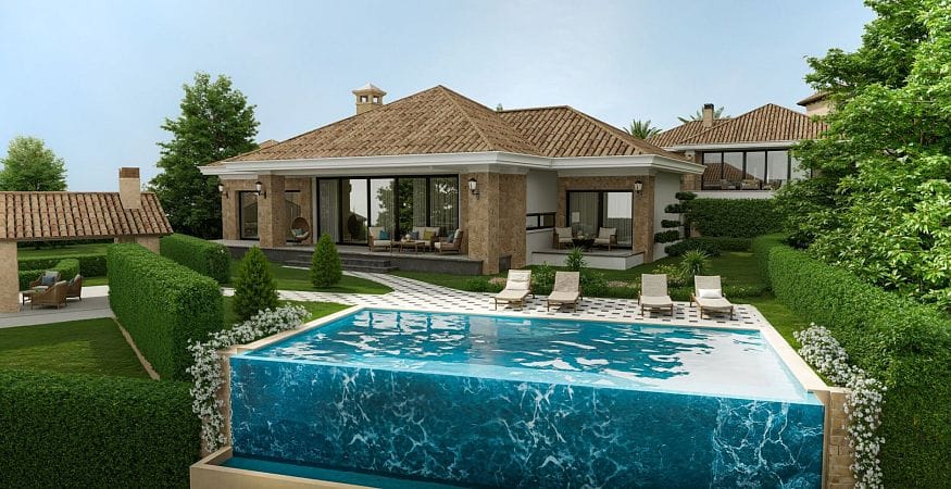 4-комнатная вилла 255 м² с земельным участком 1100 м² в сосновом лесу! - фото № 1