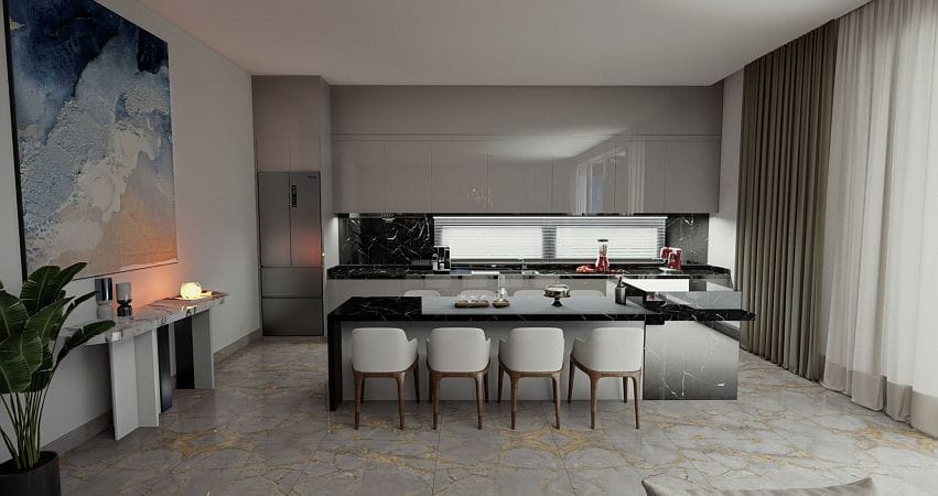 4-комнатная вилла 255 м² с земельным участком 1100 м² в сосновом лесу! - фото № 14