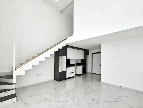 2-комнатный дуплекс пентхаус loft 68 м² с видом на море из квартиры и террасой на крыше 46 м² с панорамным видом на море и горы! - фото № 2