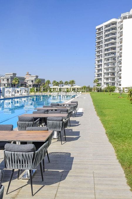 Cтудия 56 м² с балконом в курортном комплексе 5-звёздочного уровня - фото № 52
