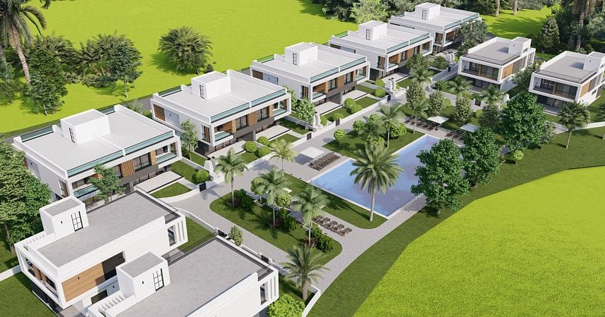 4-комнатная duplex вилла 185 м² с террасой на крыше 88 м² и участком 305 м² в 10 минутах от пляжа  - фото № 5