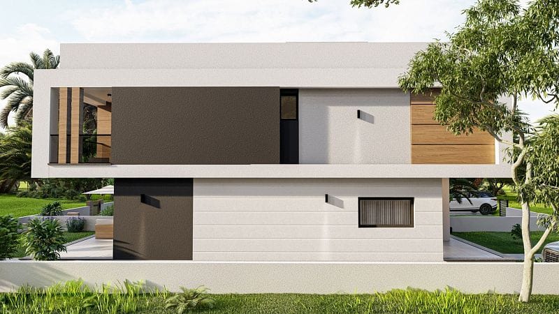 4-комнатная duplex вилла 185 м² с террасой на крыше 88 м² и участком 305 м² в 10 минутах от пляжа  - фото № 14