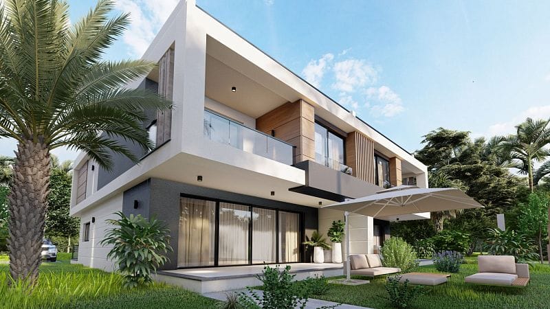 4-комнатная duplex вилла 185 м² с террасой на крыше 88 м² и участком 305 м² в 10 минутах от пляжа  - фото № 15