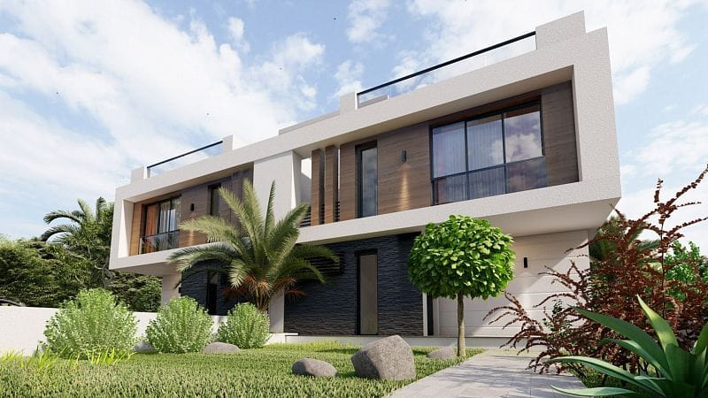 4-комнатная duplex вилла 185 м² с террасой на крыше 88 м² и участком 305 м² в 10 минутах от пляжа  - фото № 19