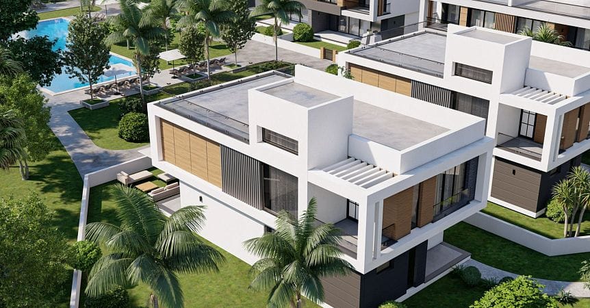 4-комнатная duplex вилла 185 м² с террасой на крыше 88 м² и участком 305 м² в 10 минутах от пляжа  - фото № 25