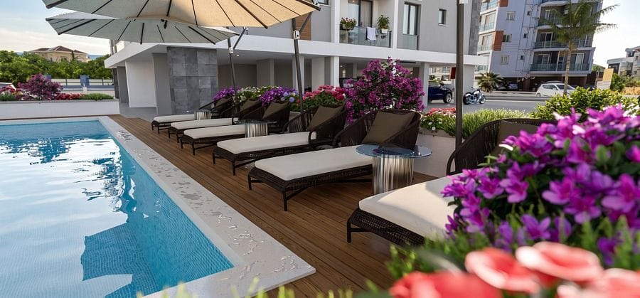 2-комнатные апартаменты 68 м² в 450 метрах от пляжа! - фото № 12