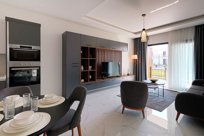 2-комнатные апартаменты 71 м² с террасой 16 м² и небольшим частным двориком - фото № 7