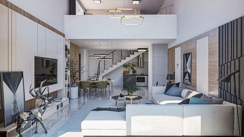 3-комнатные апартаменты loft 125 м² с террасой в Енибоазичи - фото № 15