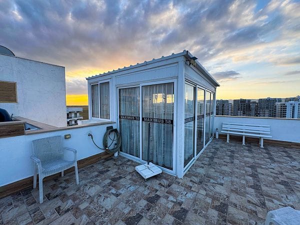 3-комнатный пентхаус 101 м² с террасой на крыше 150 м² в курортном комплексе - фото № 30