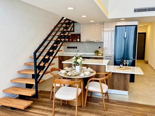 3-комнатные апартаменты 126 м² с терраса на крыше 60 м² в 10 минутах от пляжа - фото № 5