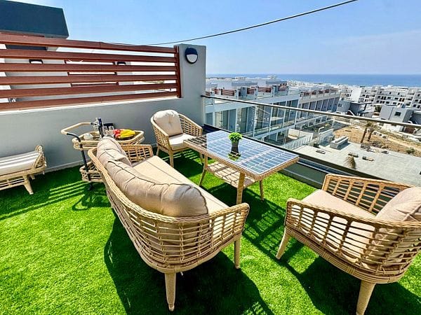 3-комнатные апартаменты 126 м² с терраса на крыше 60 м² в 10 минутах от пляжа - фото № 37