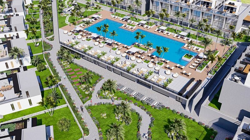 3-комнатные апартаменты 126 м² с терраса на крыше 60 м² в 10 минутах от пляжа - фото № 45