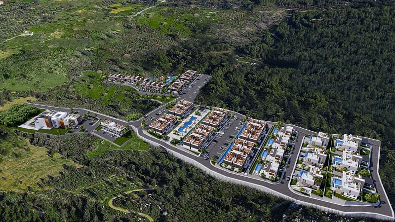 2-комнатные пентхаус 75 м² с террасой на крыше 58 м² в курортном комплексе с богатой инфраструктурой - фото № 26