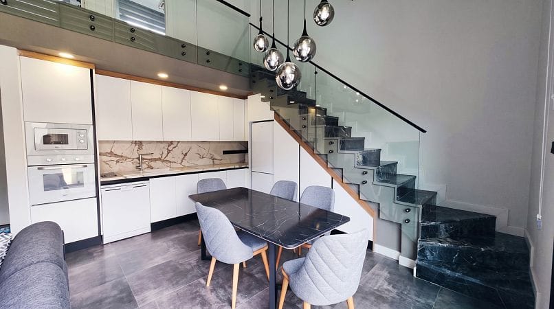4-комнатные loft апартаменты 115 м² с балконом 15 м² в 100 метрах от моря! - фото № 6