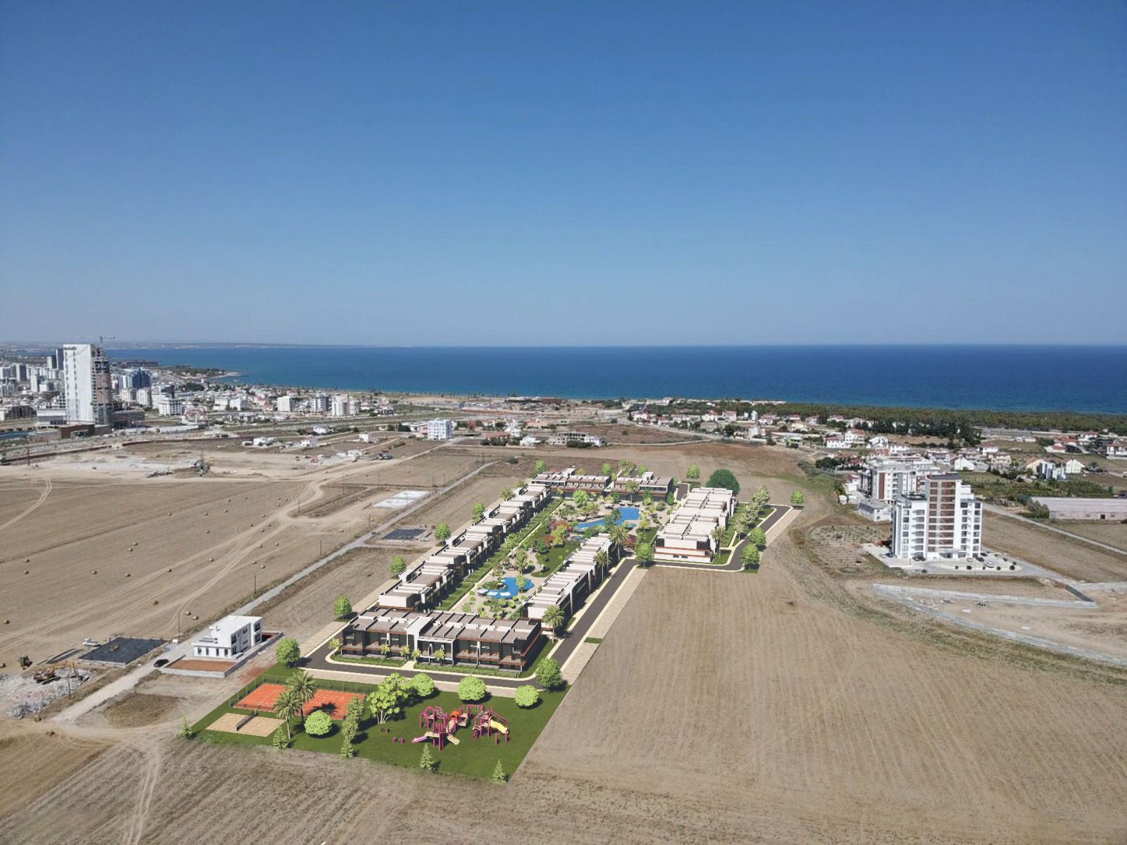 2-комнатный loft-пентхаус 99 м² с террасой на крыш 68 м² в Искеле — фото 30